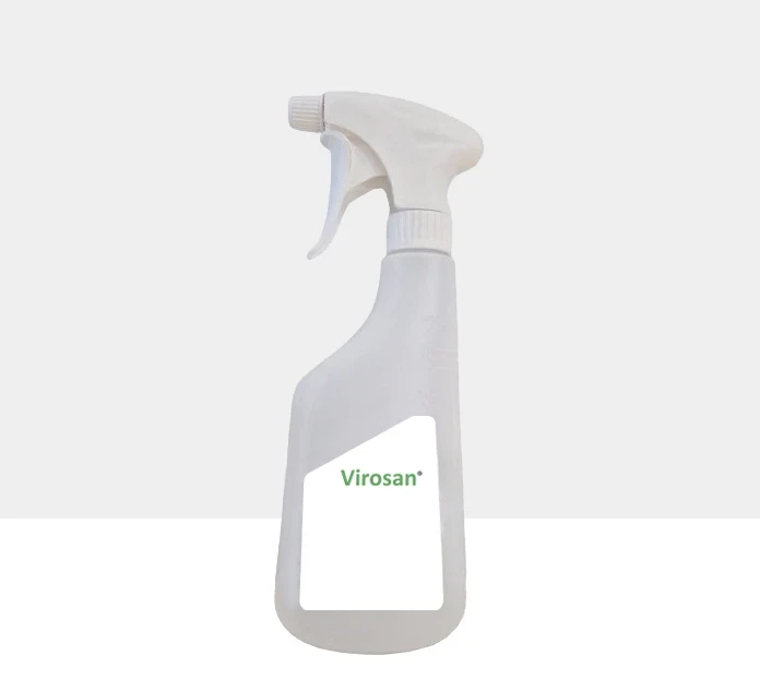 leerflasche 600 ml für flächendesinfektionsmittel virosan smart