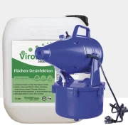 fogger blue 4000, einsatz zur kaltvernebelung und desinfektion mit virosan smart
