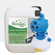 fogger triple est, vernebelungsgeru00e4t zur kaltvernebelung und desinfektion mit virosan smart