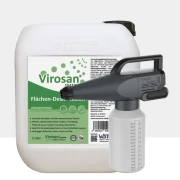 fogger accu 2, einsatz zur kaltvernebelung und desinfektion mit virosan smart