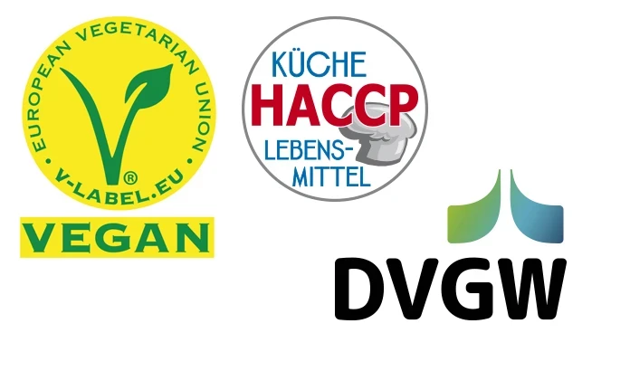Virosan Aqua ist HACCP konform und DVGW gelistet