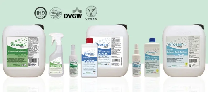 Produktvielfalt Virosan systems