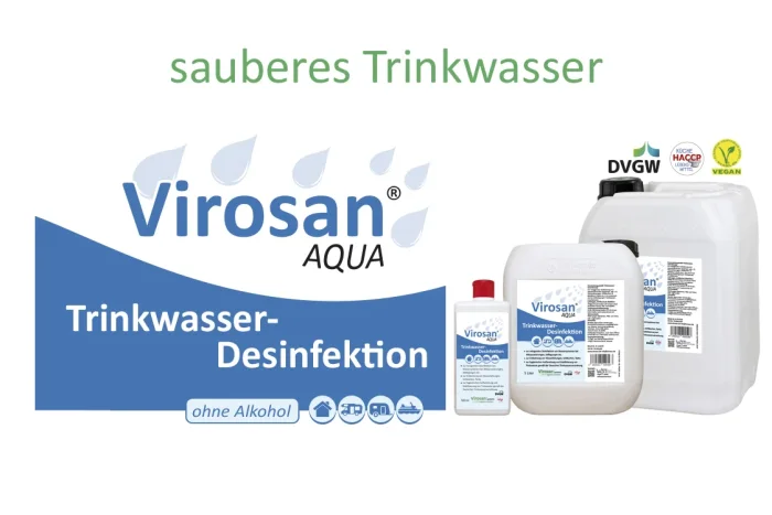 Virosan, Desinfektion von Frischwasser