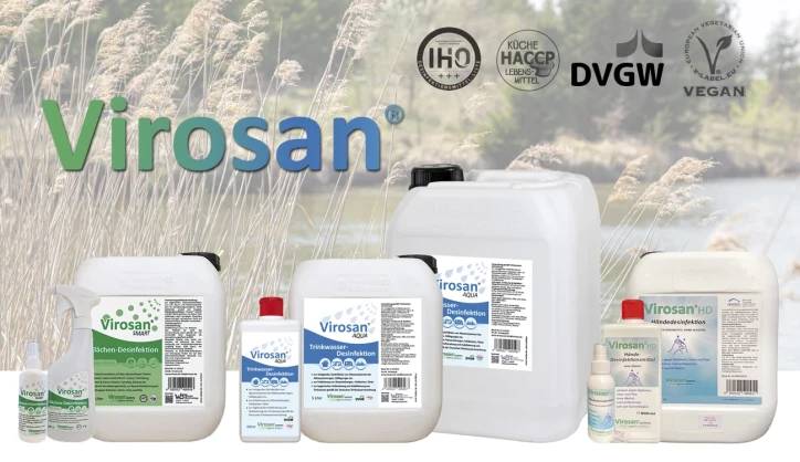 Virosan® Produkte gegen Bakterien, Viren & Pilze